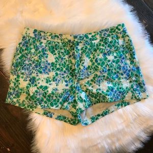 Madewell | Floral Lace Shorts